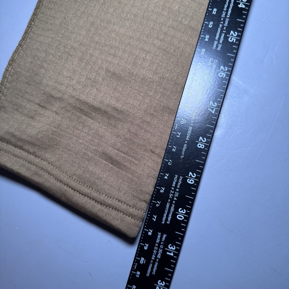 Beyond Clothing Base Layer Pants Mens L Large Brown Grid Thermal Tactical USA - Picture 7 of 9